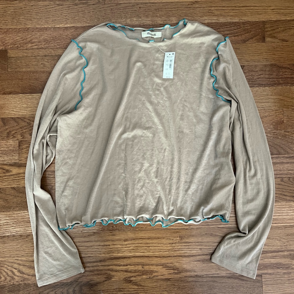 Madewell long-sleeve shirt XL NEW